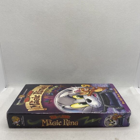 Tom and Jerry The Magic Ring (VHS, 2002, Slip Sleeve) Warner Bros. - Picture 2 of 11